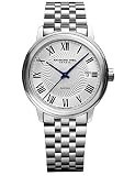 Raymond Weil Men's Maestro Stainless Steel Swiss-Automatic Watch with Stainless-Steel Strap, Silver, | Amazon (US)