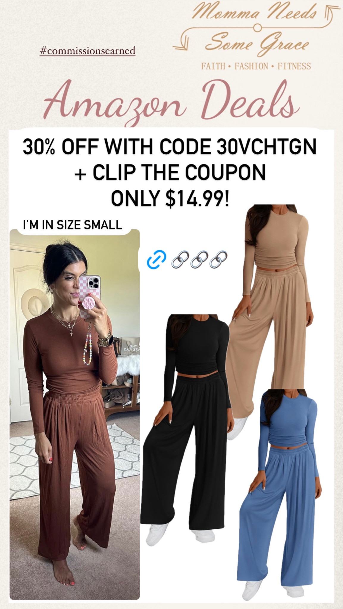 Great fall set on sale for $15! I’m in a size small

#LTKFindsUnder100 #LTKSeasonal #LTKSaleAlert