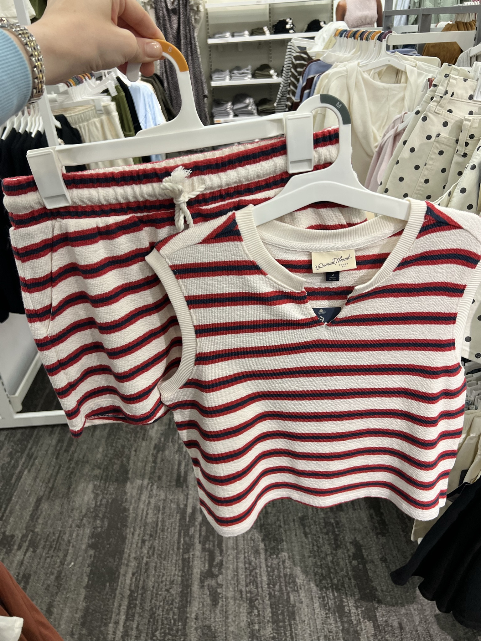 Target matching set! Cute for spring summer and Memorial Day outfit 