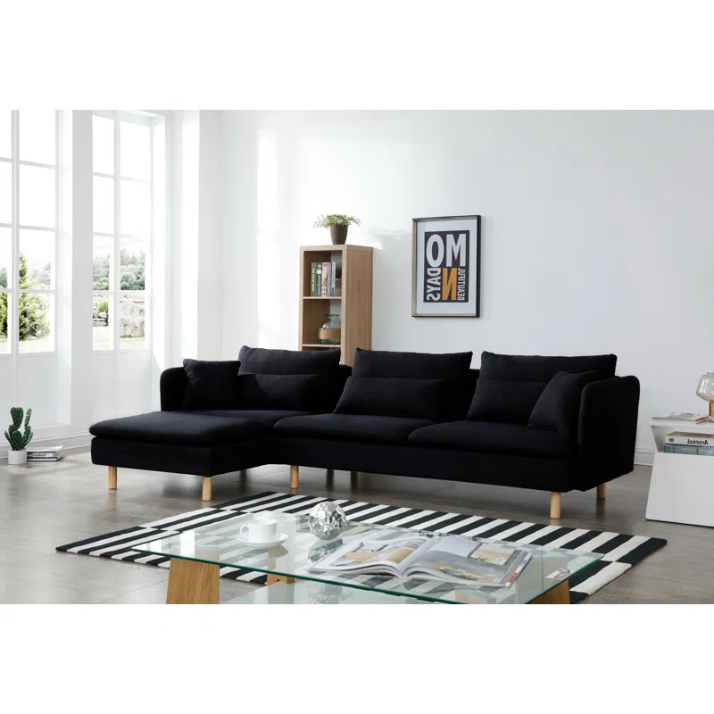 Dorrell 114.5" Wide Reversible Sofa & Chaise | Wayfair Professional