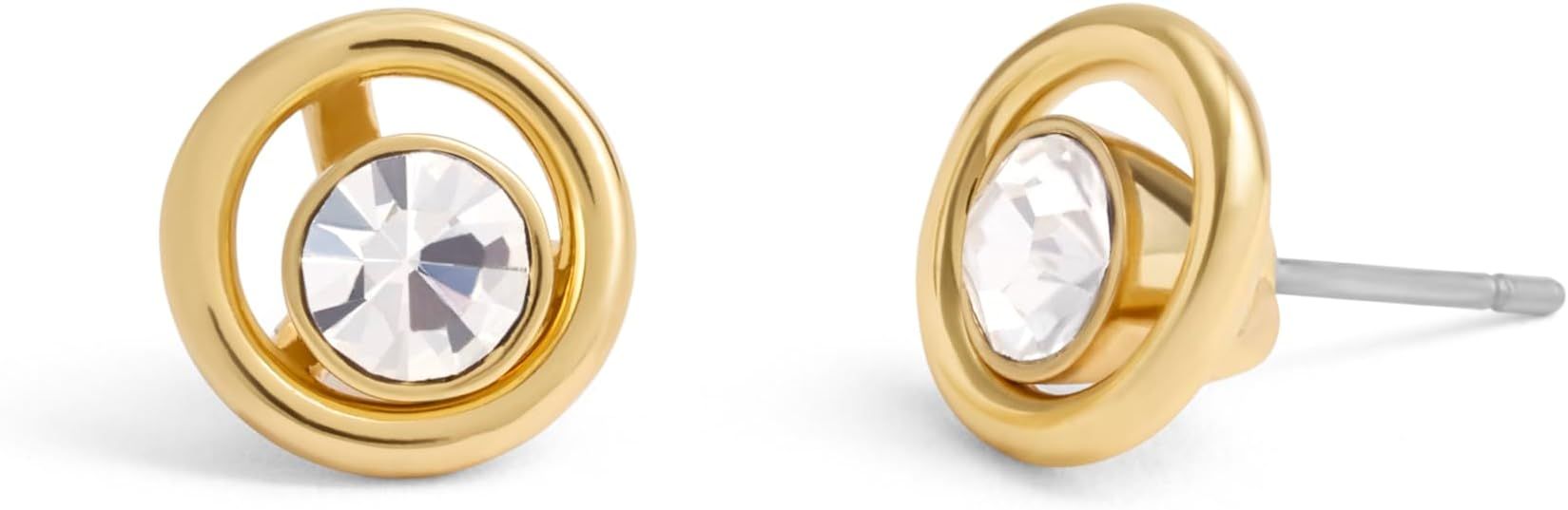 COACH Convertible Halo Stone Stud Earrings | Amazon (US)