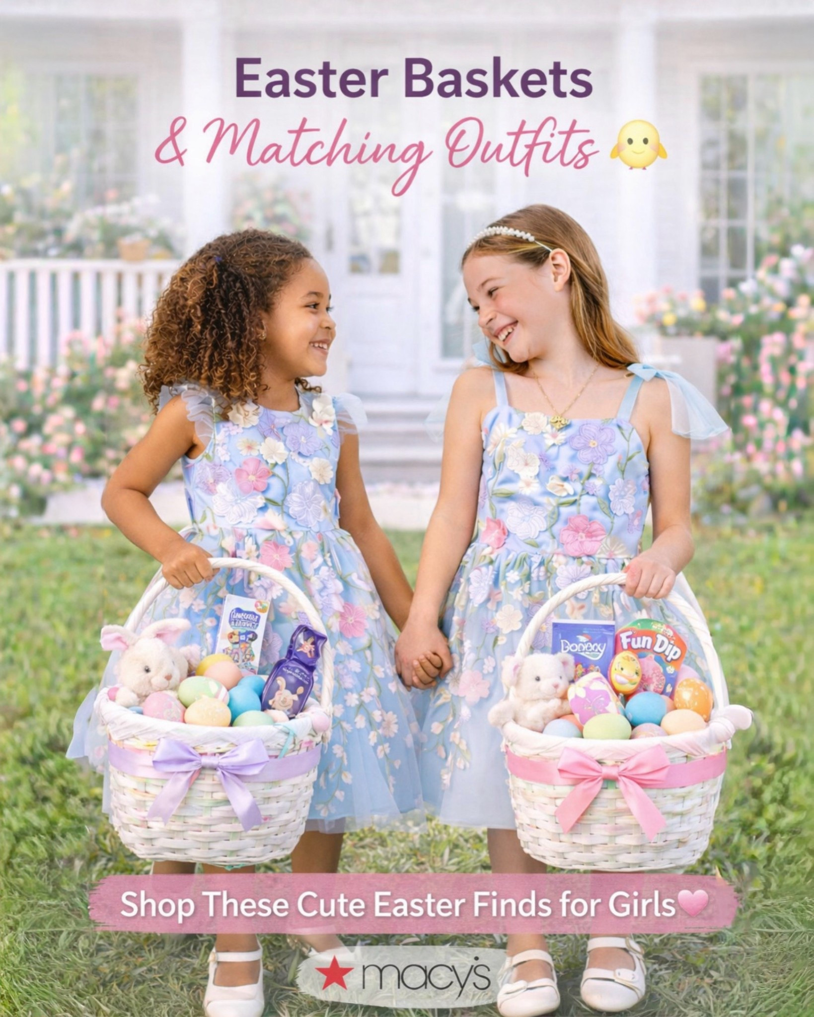 Easter basket season is here 🐣🌸
Sharing the cutest Easter outfits and basket finds for girls - perfect for egg hunts, spring photos, and Easter morning.

Soft pastel dresses, adorable accessories, and sweet basket fillers that make the holiday extra special.

Everything is linked for easy shopping 💗

#LTKSpringSale #LTKmomlife #LTKSeasonal