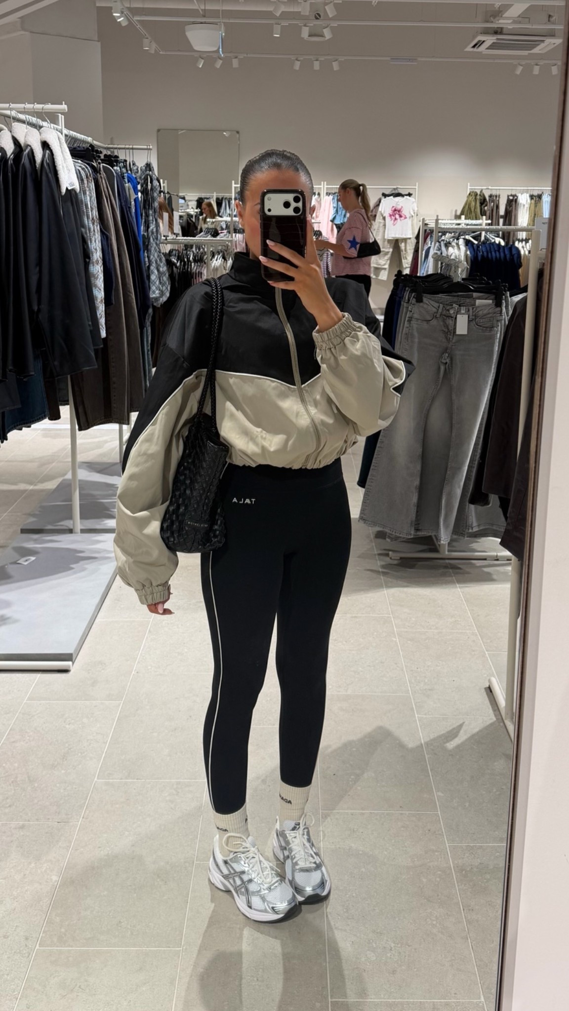 Casual weekend OOTD 🖤 I wear size 8 in the jacket, it’s a great alternative to the sold out M&S one!

#LTKuk #LTKautumn #LTKstyletip
