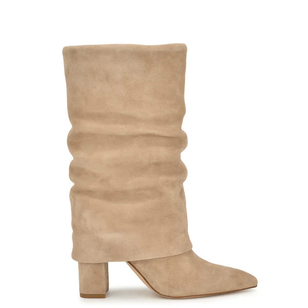 Francis Block Heel Cuff Boots | Nine West (US)
