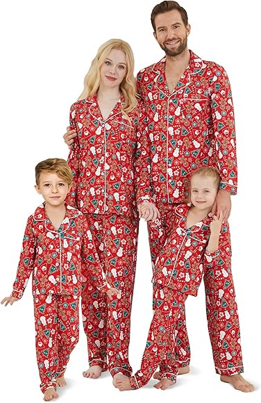 DAUGHTER QUEEN Christmas Pajamas for Family, Children Ages 6-15, Adults Sizes S-XXL | Amazon (US)