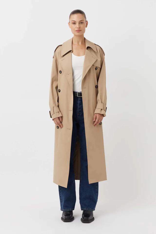 Evans Trench Coat | CAMILLA AND MARC (ANZ)