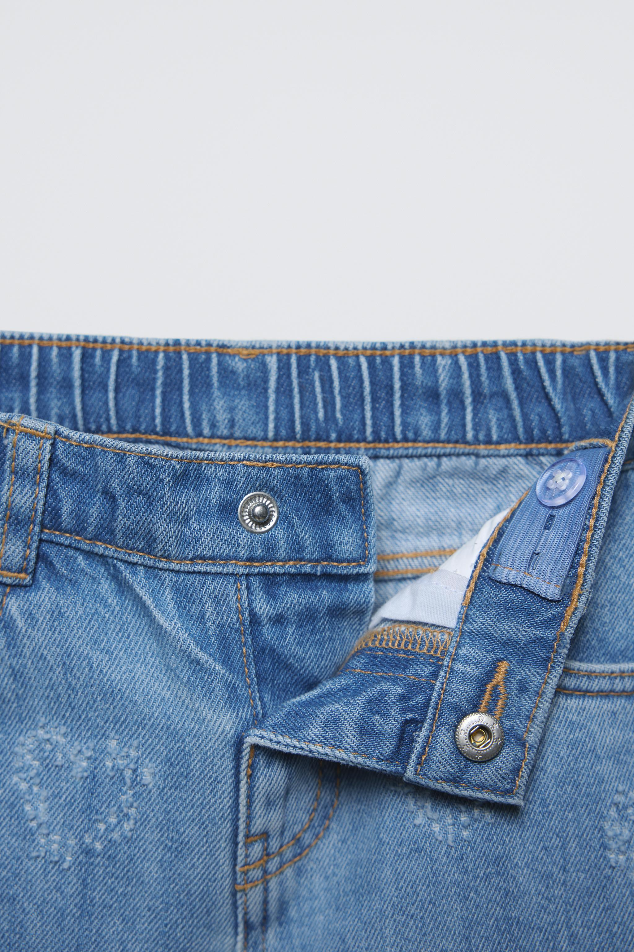 HEARTS CULOTTE JEANS | Zara US