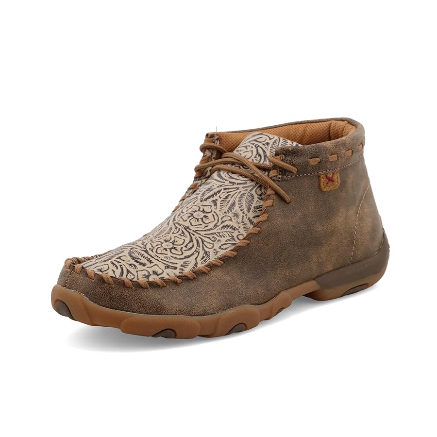 Twisted X Women's Original Chukka Driving Moc, Bomber | Amazon (US)