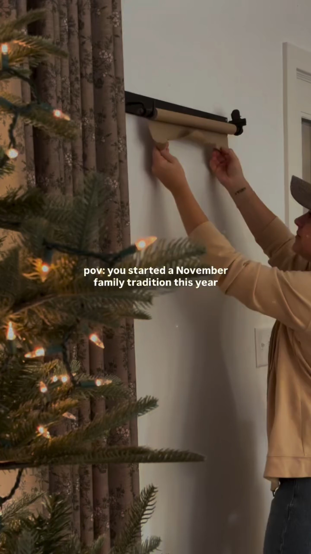 I think this is going to be a new favorite tradition for us. 🤎

I moved our kraft paper scroll into the living room and we’re using it as a running “thankful list” for November. After dinner, we each add something from the day. A roof over our heads, an answered prayer, the snack daddy got us at the store, sunshine outside, the bulldozer we saw today… you get the drill 😅

Just a simple way to slow down and actually look for the good that’s happening around us… and help the kids keep gratitude top of mind, too.

If you try this in your home please tag me!! Let’s make thankfulness the thing we notice this month 🥰

Pssst… comment “THANKFUL” for the link to our paper scroll holder!

#HomeWithHeart #FamilyRhythms #NovemberTraditions #CozyHomeSeason #GratitudePracticeWithKids #SimpleTraditions #SlowLivingMoments #IntentionalParenting #CozyHomeVibes