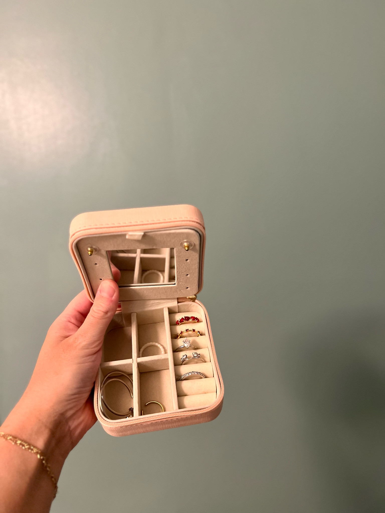 one of my favorite travel items, especially for beach trips. Holds just the right amount of jewelry and keeps my rings safe! 

Travel, Beach Trip, Jewelry Case, Travel Jewelry Case, Ring Case, Summer Trips, Accessories Case 

#LTKTravel