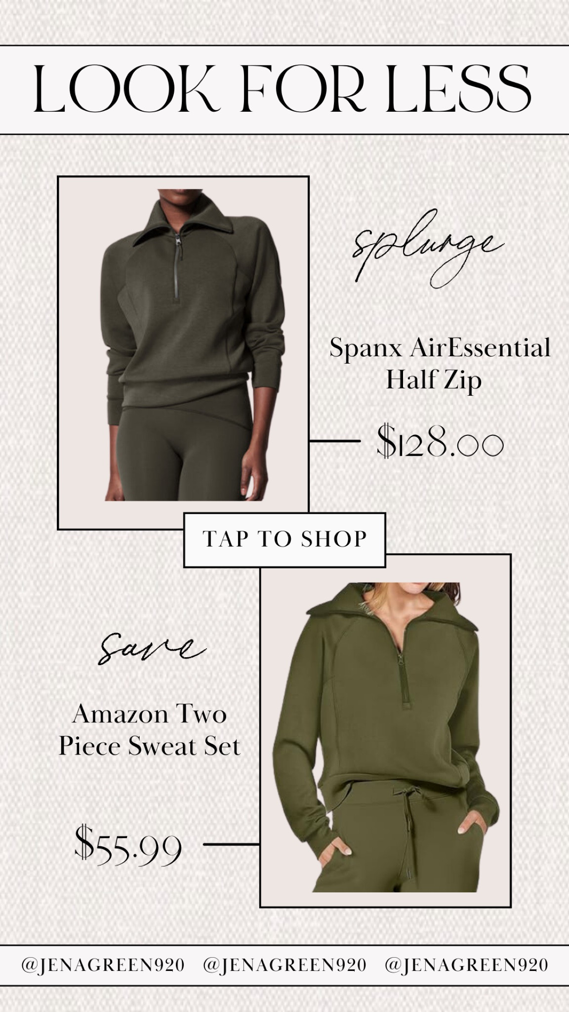 LOOK FOR LESS | SPANX ZIP UP | AMAZON ZIPUP

#LTKfindsunder50 #LTKfindsunder100 #LTKstyletip