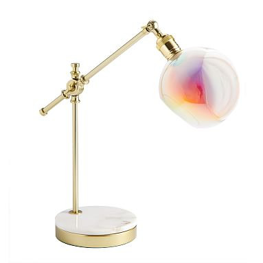 Marble Base Task Lamp | Pottery Barn Teen | Pottery Barn Teen