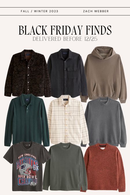 My favorite tops from Abercrombie - from comfy hoodies to dressed up sweater polos!

#LTKmens #LTKSeasonal #LTKGiftGuide