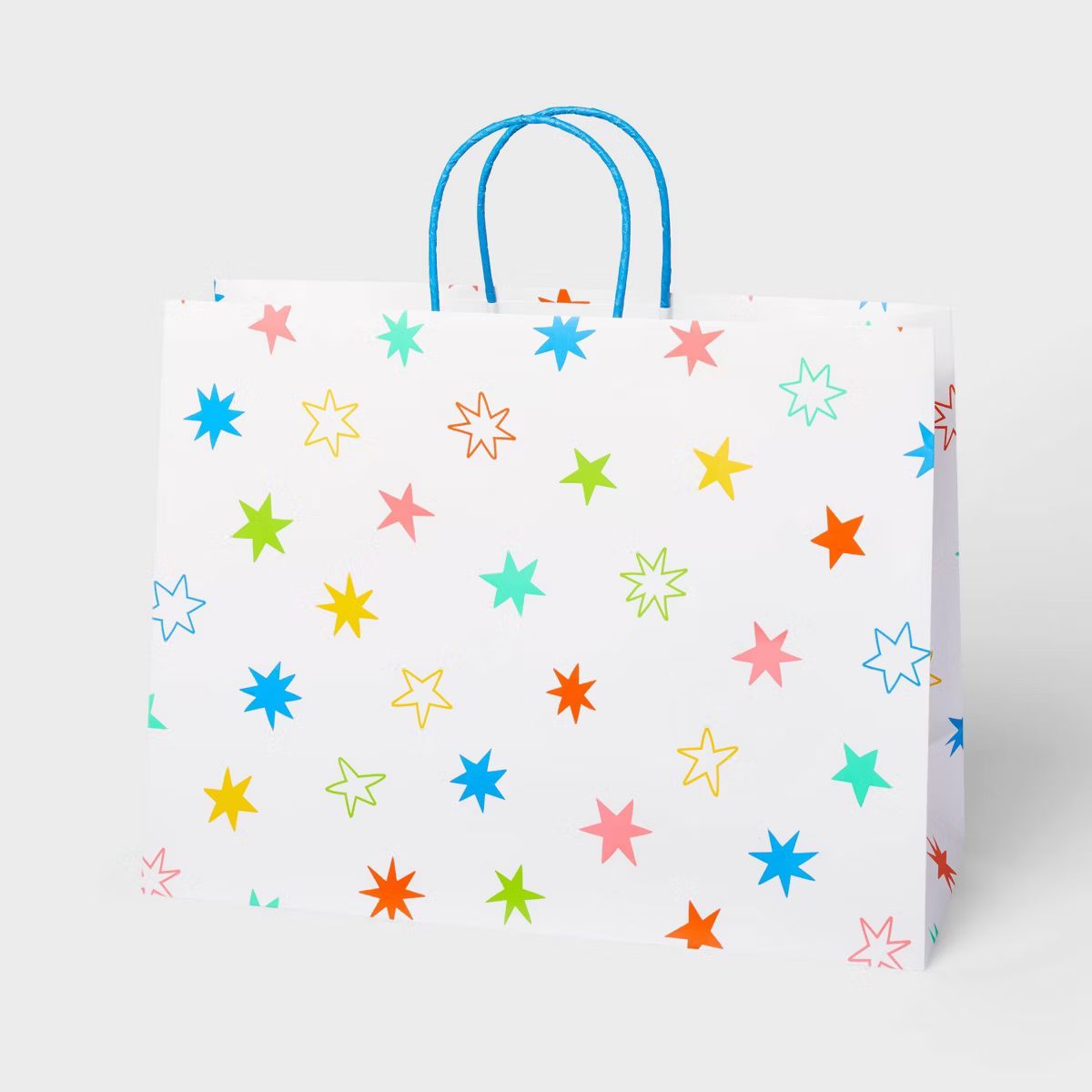 Medium Stars on White Gift Bag - Spritz™ | Target