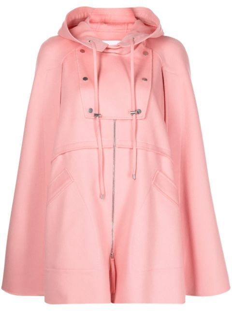 oversized hooded coat | Farfetch (US)