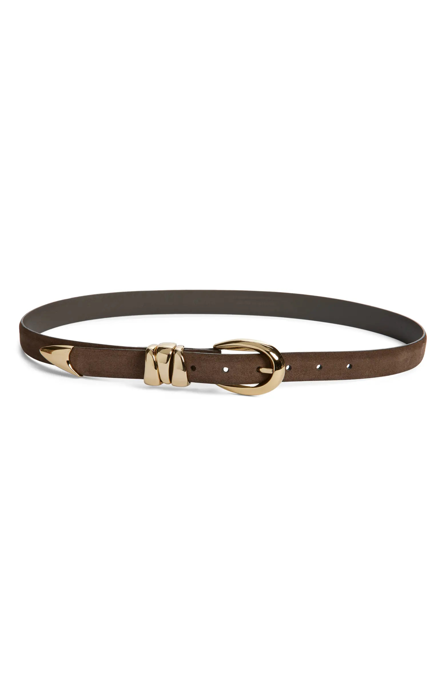 Madewell Triple Keeper Suede Belt | Nordstrom | Nordstrom