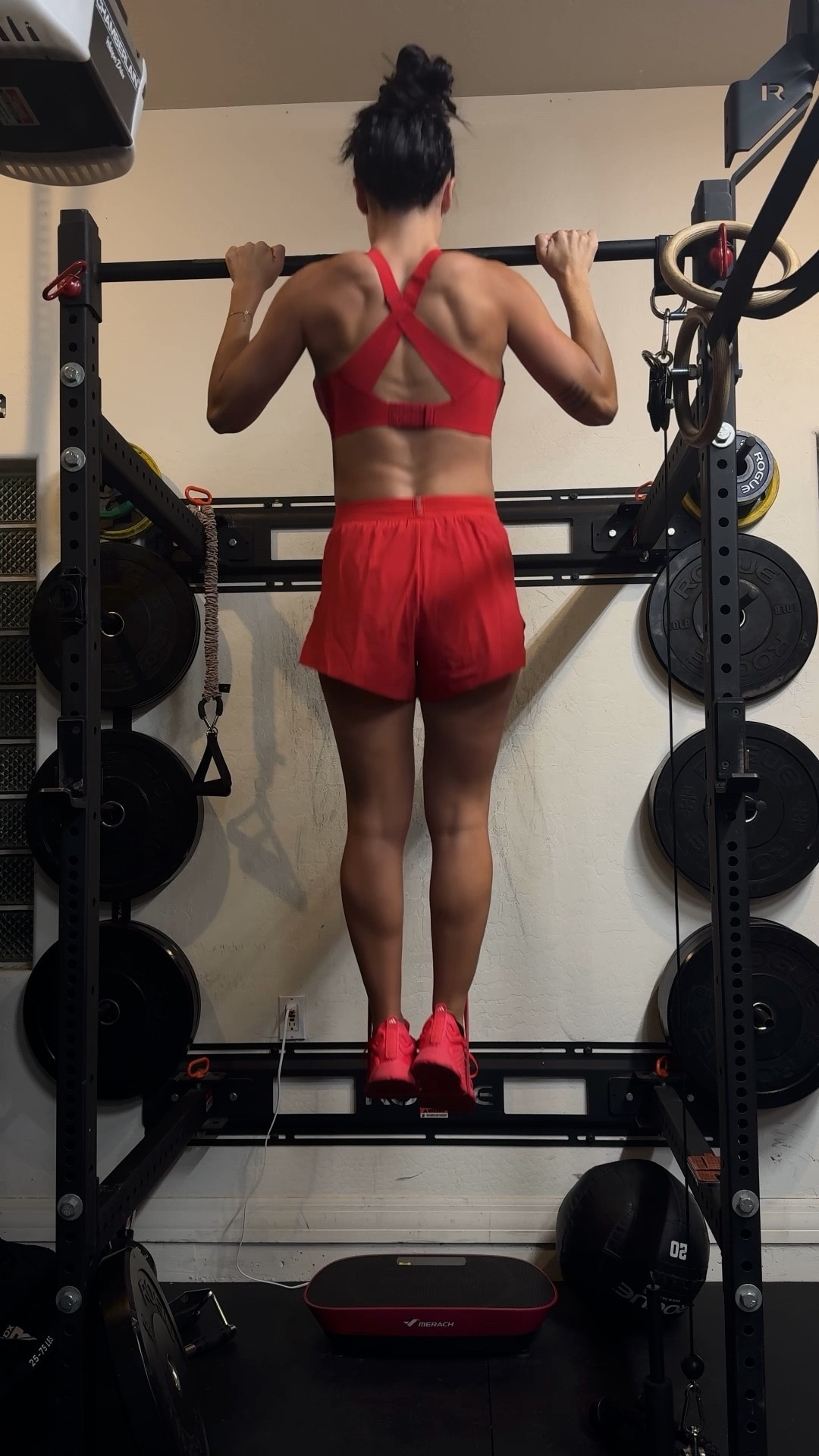 Monday!!! Let’s get it! Sharing details from this mornings workout!
@Spanx sports bra size small
LSKD running shorts size small
@adidas dropset lifting shoes 
Resistance bands 


#LTKfitnessgoals #LTKActive #LTKdayinmylife