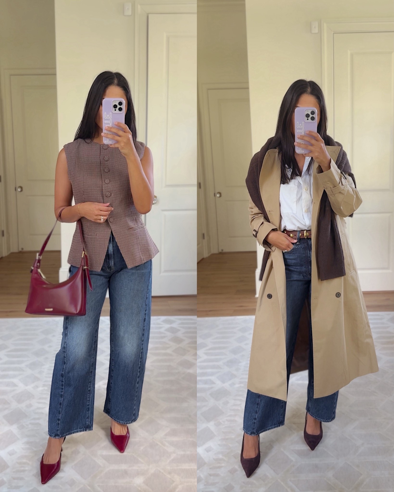 You can’t tell me that this barrel style pair of jeans wouldn’t pass for workwear! These jeans are so chic and elevated! This exact pair is definitely an investment, but they fit like a glove. I also linked another pair of barrel style jeans at a lower price point. 

#LTKStyleTip #LTKFallSale #LTKPetite