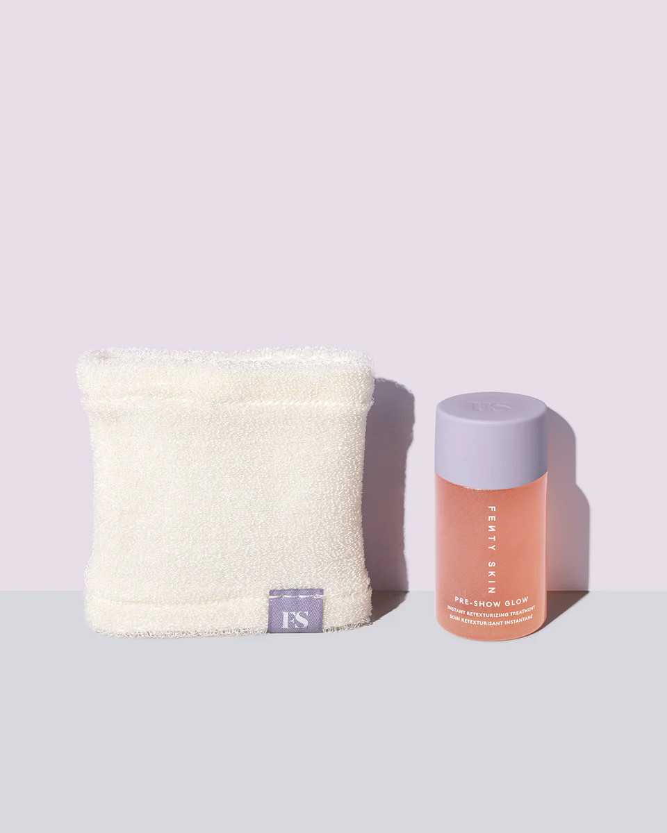 Pre-Show Glow Instant Retexturizing 10% AHA Treatment + Reusable Applicator | Fenty Beauty