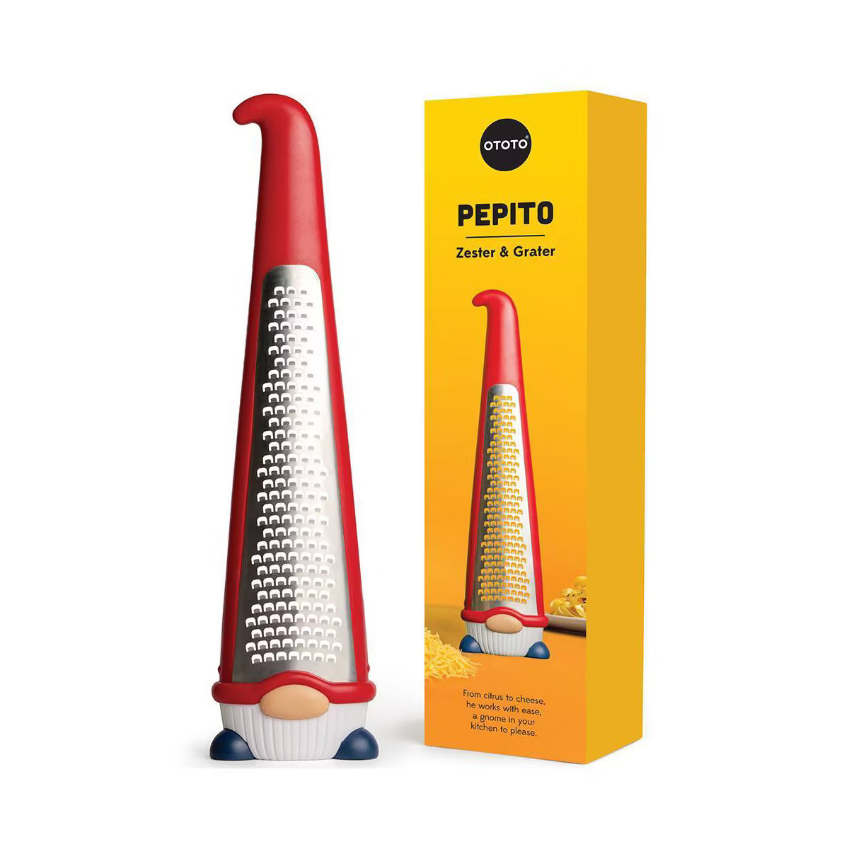 Ototo Holiday Gift Stainless Steel Pepito Gnome Grater Shredder | Target