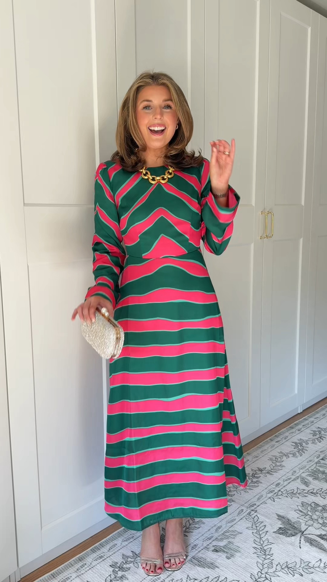 Long sleeve dress option from Alden Adair! Wearing an XS