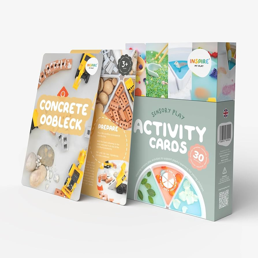 Inspire My PLAY - 30 x Sensory Play Activity Cards - Inspiration for Creative Play Activities - S... | Amazon (US)