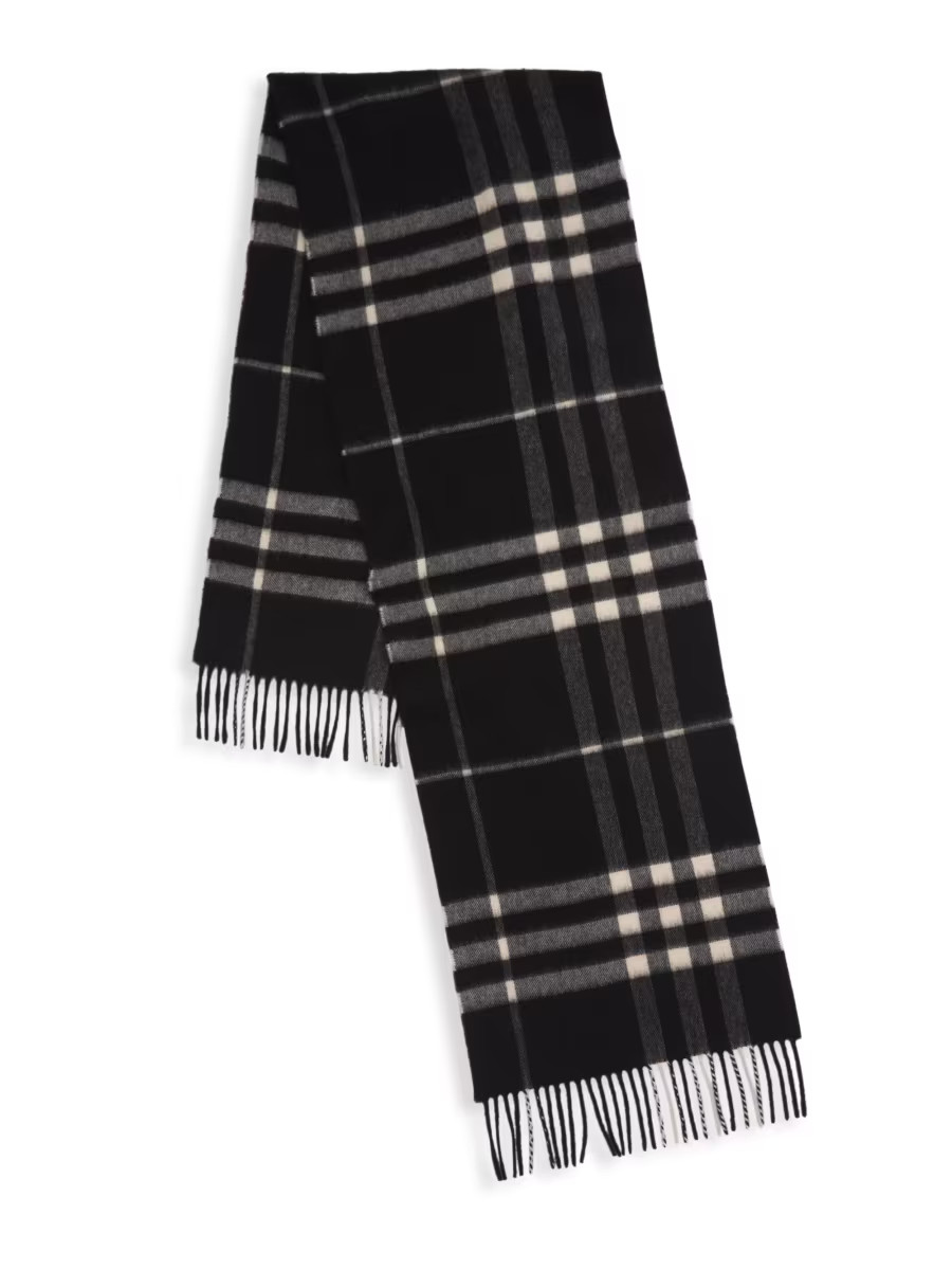 Giant Check Cashmere Scarf | Saks Fifth Avenue