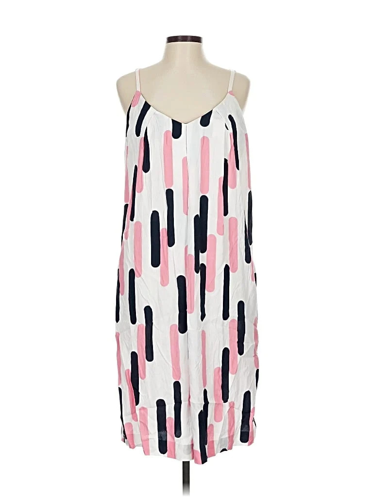 & Other Stories 100% Viscose Graphic Pink Casual Dress Size 12 - 68% off | ThredUp (US)