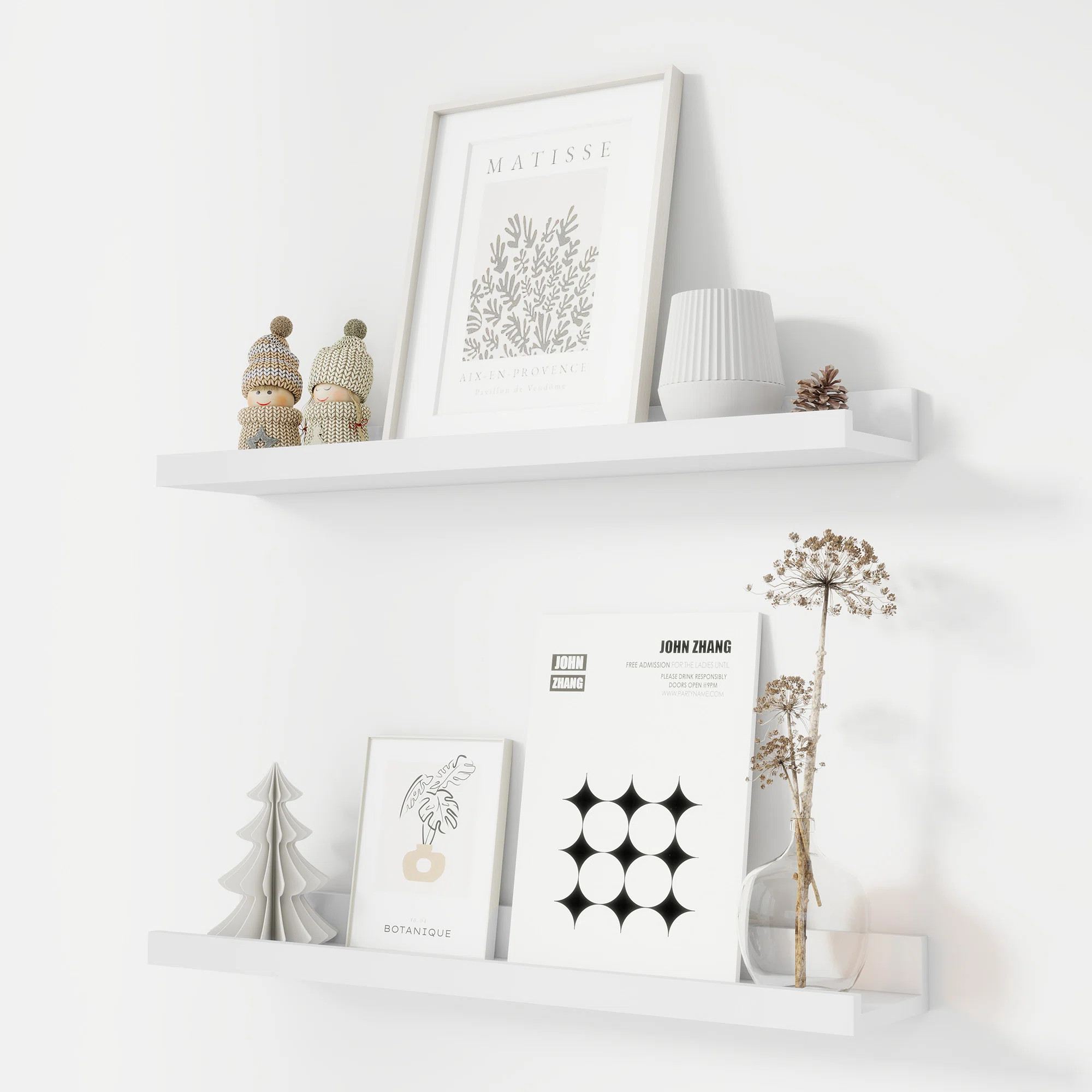 Millwood Pines Darlicia 2 Piece Picture Ledge Wall Mounted Shelf & Reviews - Wayfair Canada | Wayfair North America
