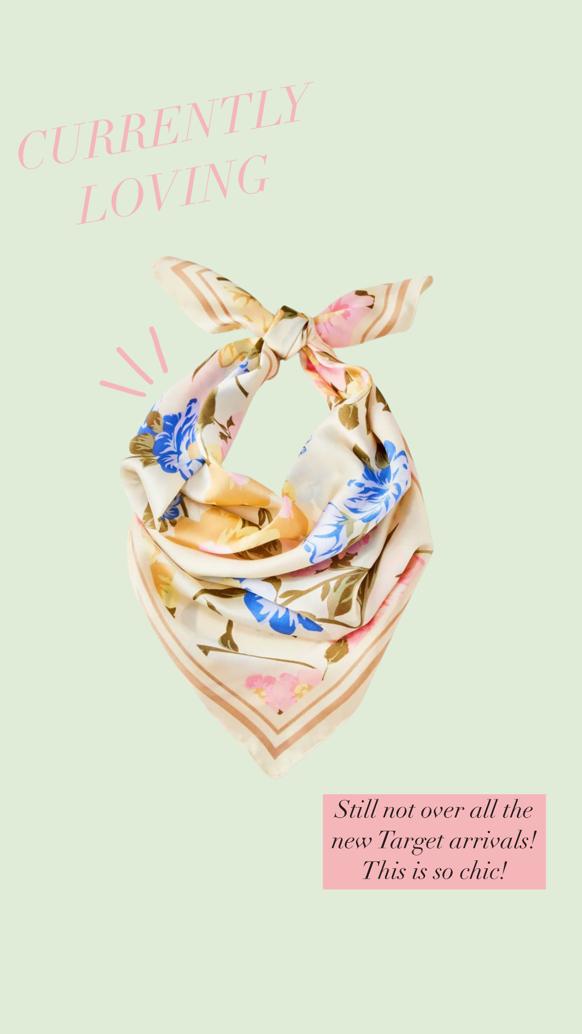 Currently Loving: $10 target scarf 