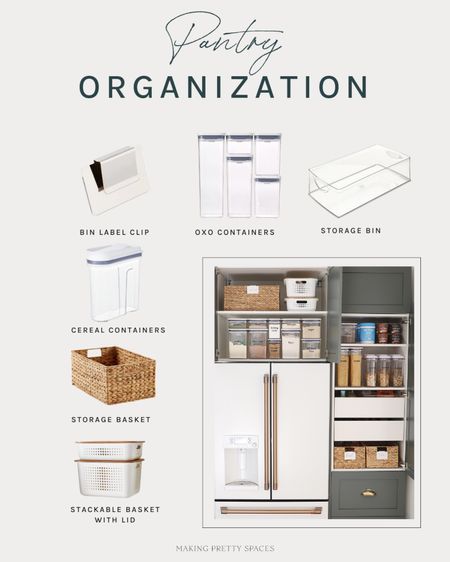 Love a clean organized pantry! Amazon, Container store, Neat Method, organized, pantry, kitchen, oxo containers, organizers, bins, baskets, labels

#LTKstyletip #LTKfamily #LTKhome