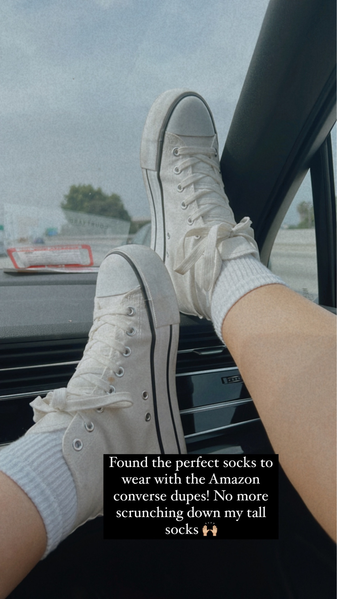 The perfect high top converse socks! Plus a perfect platform converse dupe for only $20! All true to size. 

#LTKshoecrush #LTKstyletip #LTKunder50