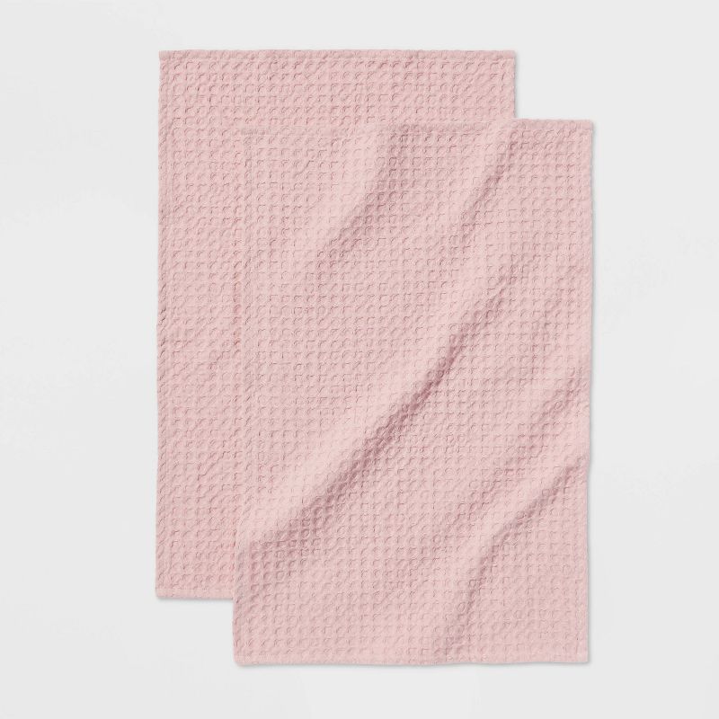 2pk Cotton Waffle Kitchen Towels - Threshold™ | Target