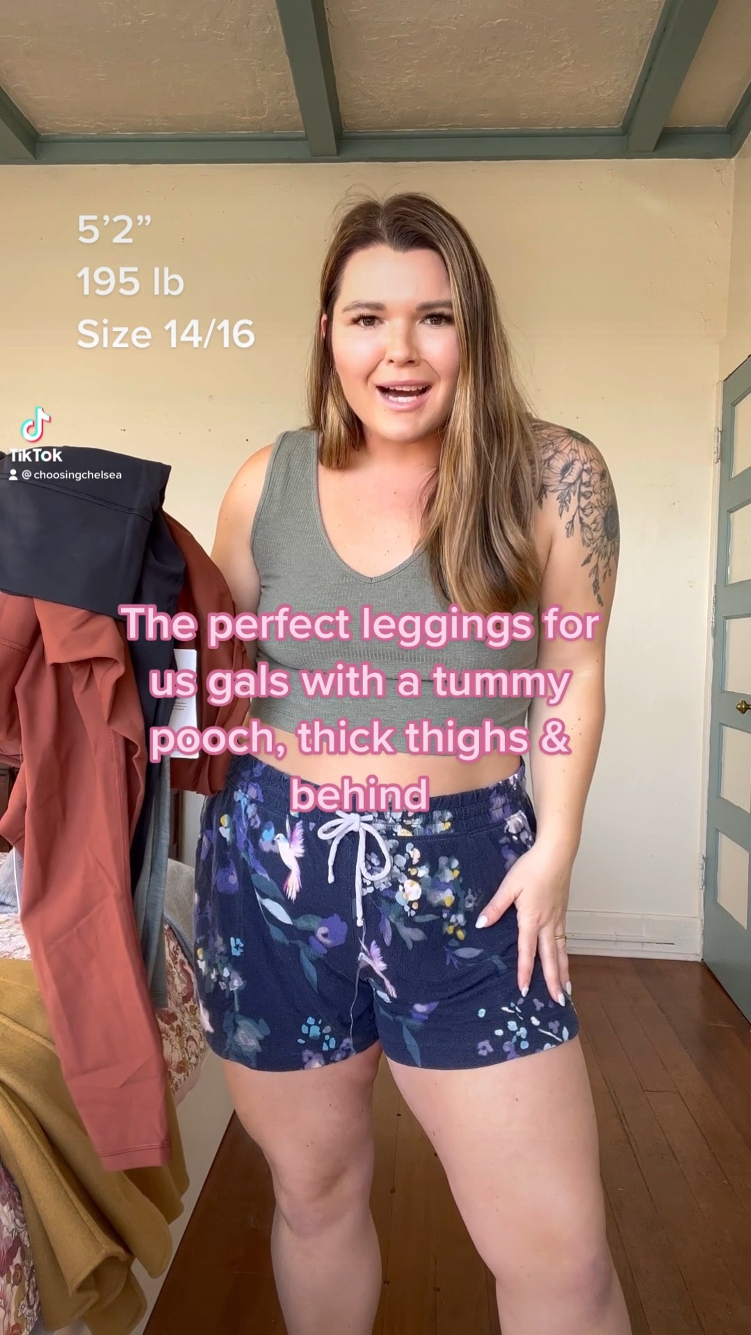 Some of my new favorite Athleta leggings for thick thighs and a tummy pooch. The elation leggings have more support while the transcend tight is a bit more of a comfy every day legging similar to lululemon aligns. Midsize leggings, plus size leggings, best gym clothes

#LTKunder100 #LTKcurves #LTKfit