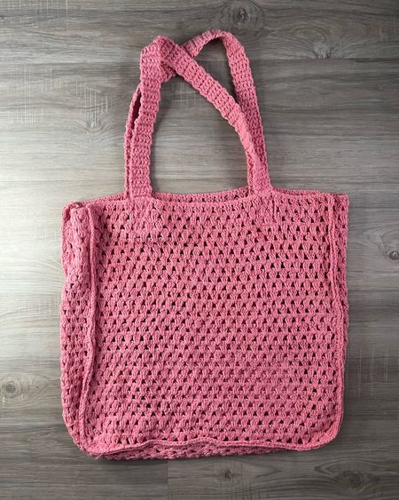 Crochet tote bag 

Beach bag  handbag  pink bag  spring outfit  summer accessories  vacation outfit  resort wear 

#LTKitbag #LTKfindsunder50 #LTKstyletip