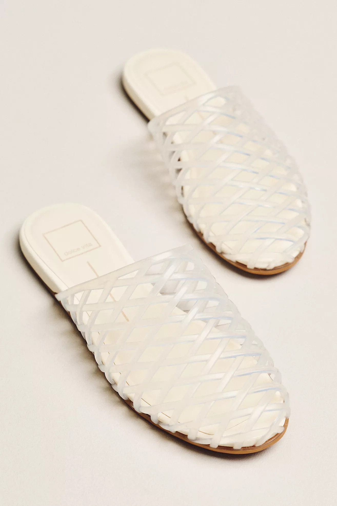 Dolce Vita Gina Woven Jelly Mules | Anthropologie (US)