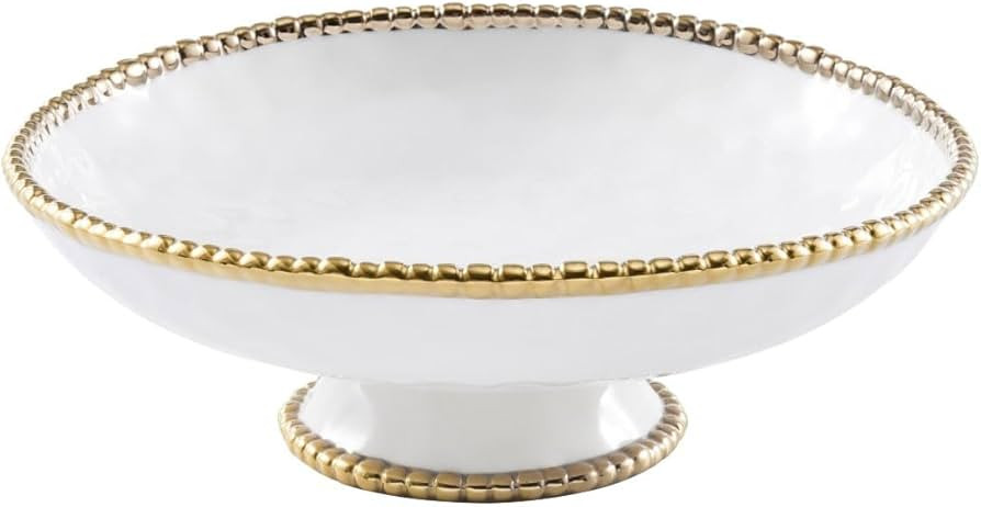 Pampa Bay Golden Salerno Footed Bowl | Amazon (US)
