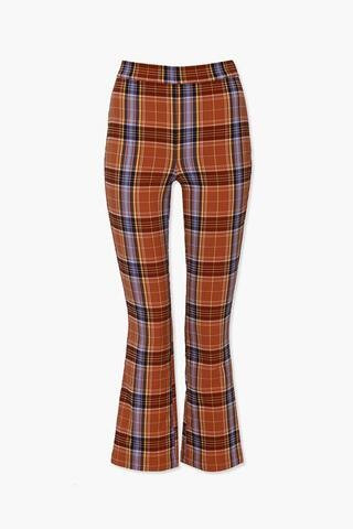 Plaid Flare Pants | Forever 21 (US)