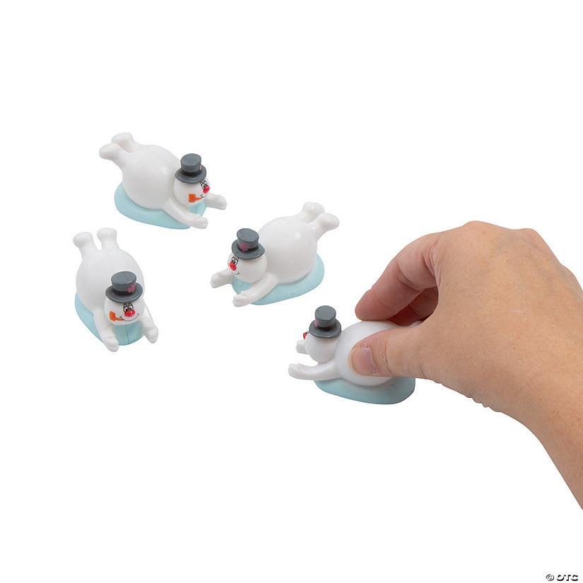 Mini Frosty the Snowman™ Pull-Back Toys - 12 Pc. | Oriental Trading Company