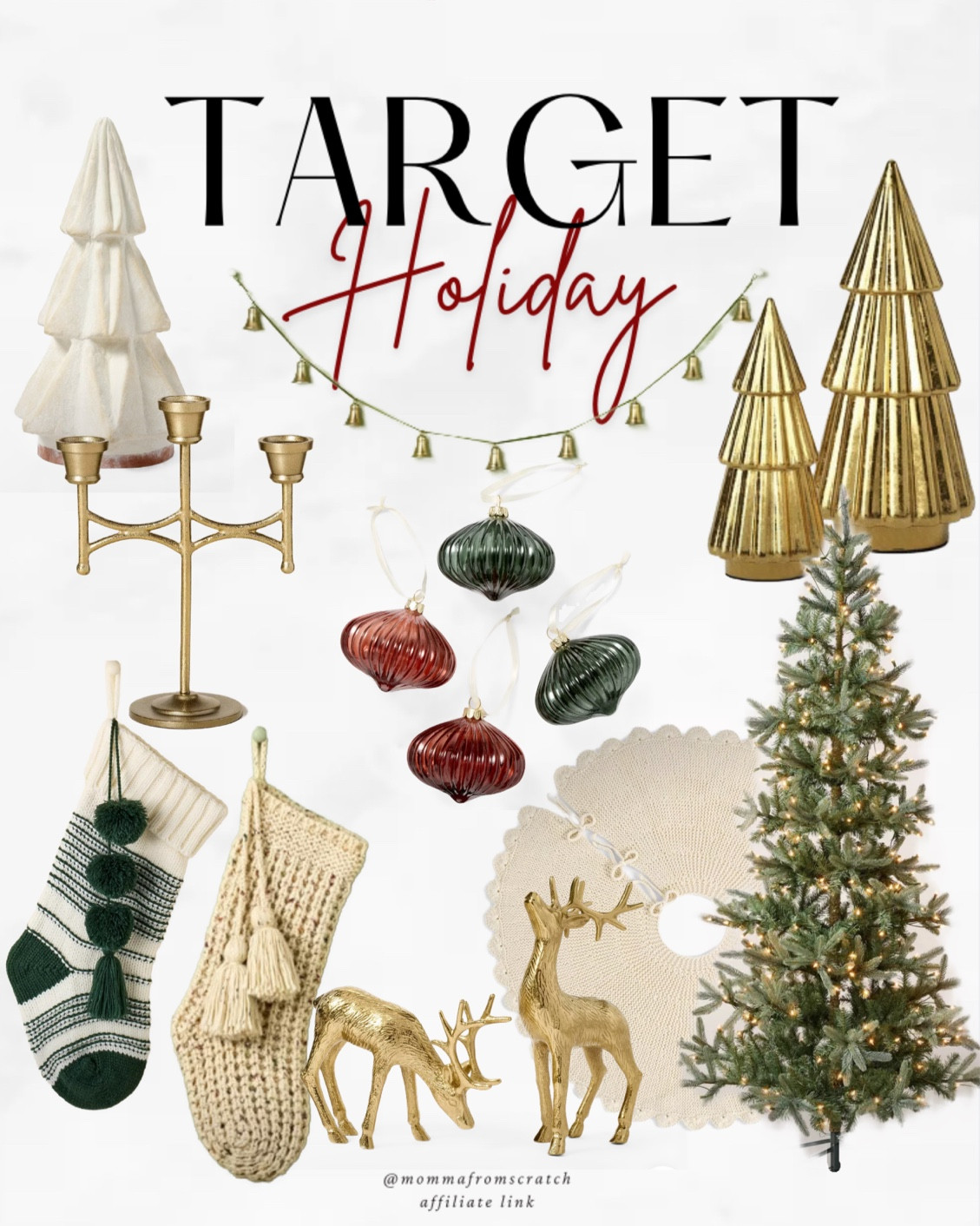Holiday decor at target! Threshold Christmas decor, studio McGee holiday decor. Ornaments, stockings, Christmas table trees

#LTKHome #LTKFindsUnder50 #LTKSeasonal