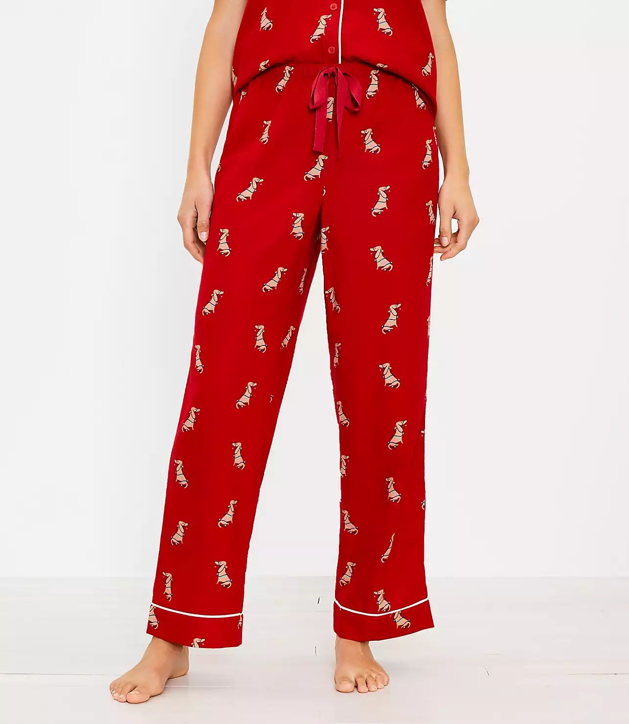 Holiday Dog Pajama Pants | LOFT