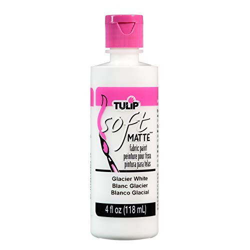 TULIP 20403 Soft Fabric Paint 4oz Matte Glacier White | Amazon (US)