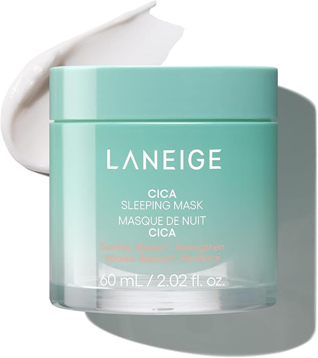 LANEIGE Cica Sleeping Mask: Korean Sensitive Skin Sleeping Mask for Soothing Hydration & Barrier ... | Amazon (US)