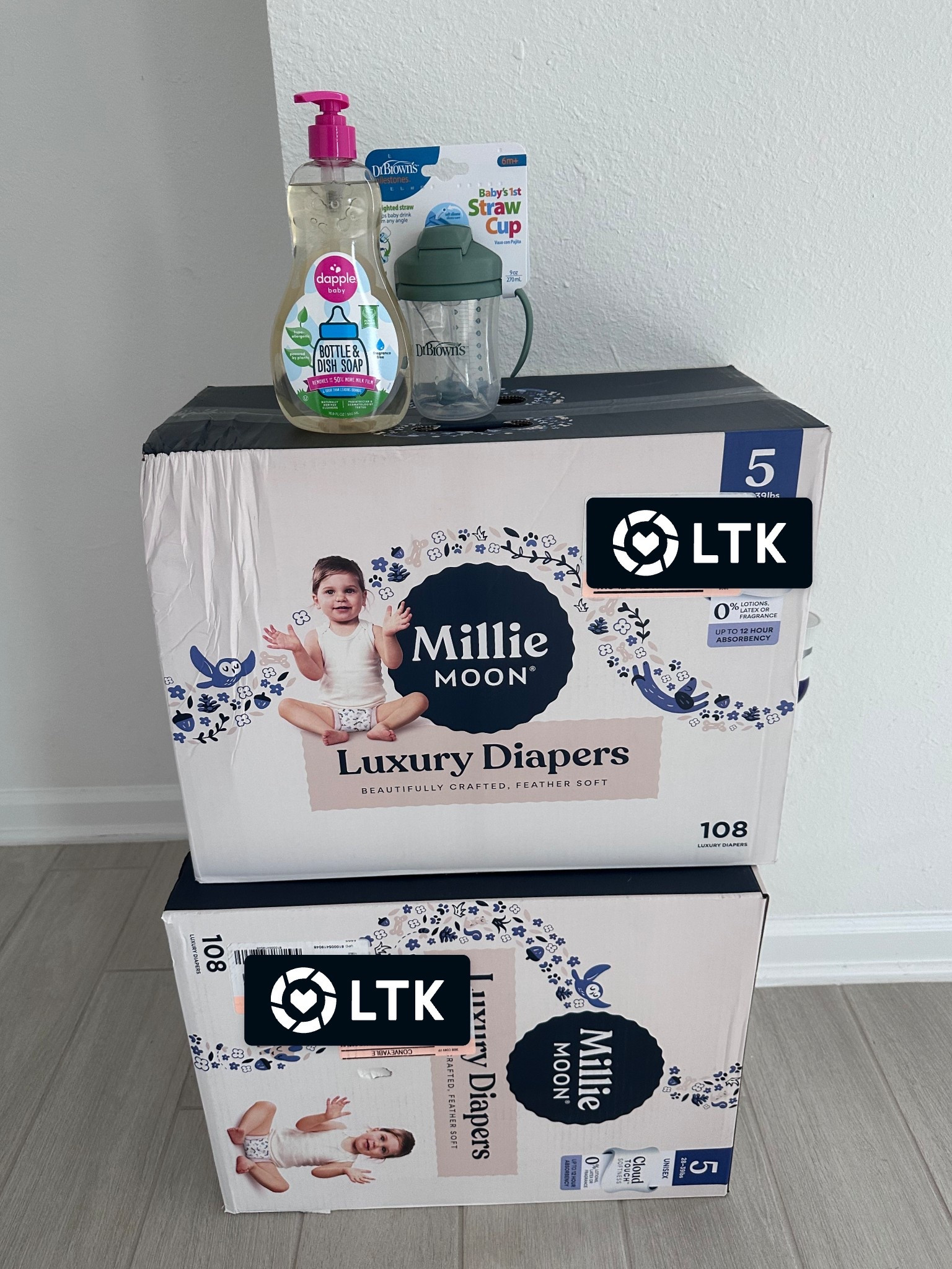 Restocking a few baby essentials that we use every single day 🍼✨

These diapers have been so gentle on his skin, the bottle soap keeps everything fresh, and we’re slowly introducing a straw cup into our routine.

I usually order everything through Target Circle 360 so it gets delivered straight to our door—one less thing to think about during the week.

Linked here in case you’re building or refreshing your baby essentials 🤍

#LTKbaby #LTKkids #LTKfamily #LTKfinds #MomLife #targetbaby #targetrun

#LTKmomlife #LTKdayinmylife #LTKBaby