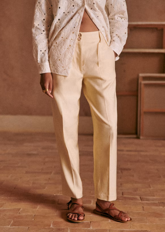 Hose mit geradem Schnitt Cyprien | Sezane Paris