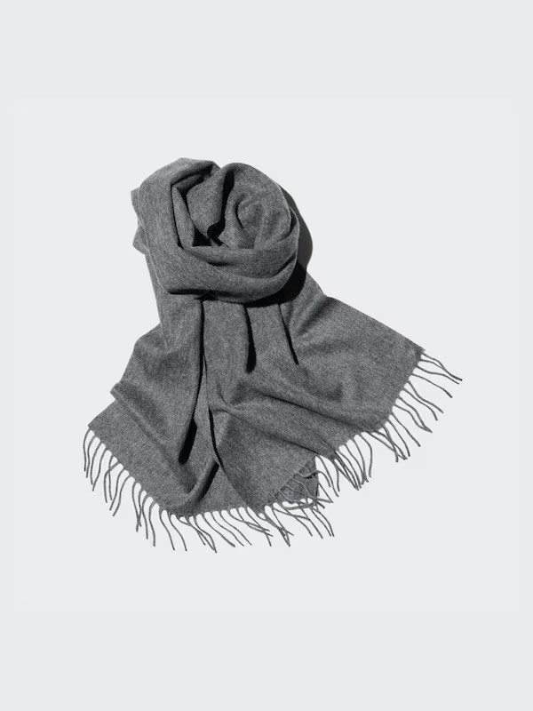 100% Cashmere Scarf | UNIQLO (UK)