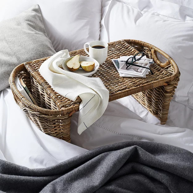 Kubu Breakfast In Bed Tray | The White Company (UK)