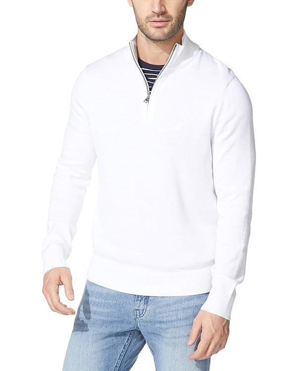 Nautica Men's Quarter-Zip Sweater | Amazon (US)