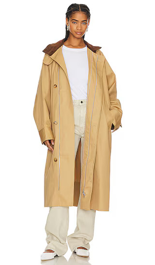 The Big Car Coat in British Tan | Revolve Clothing (Global)