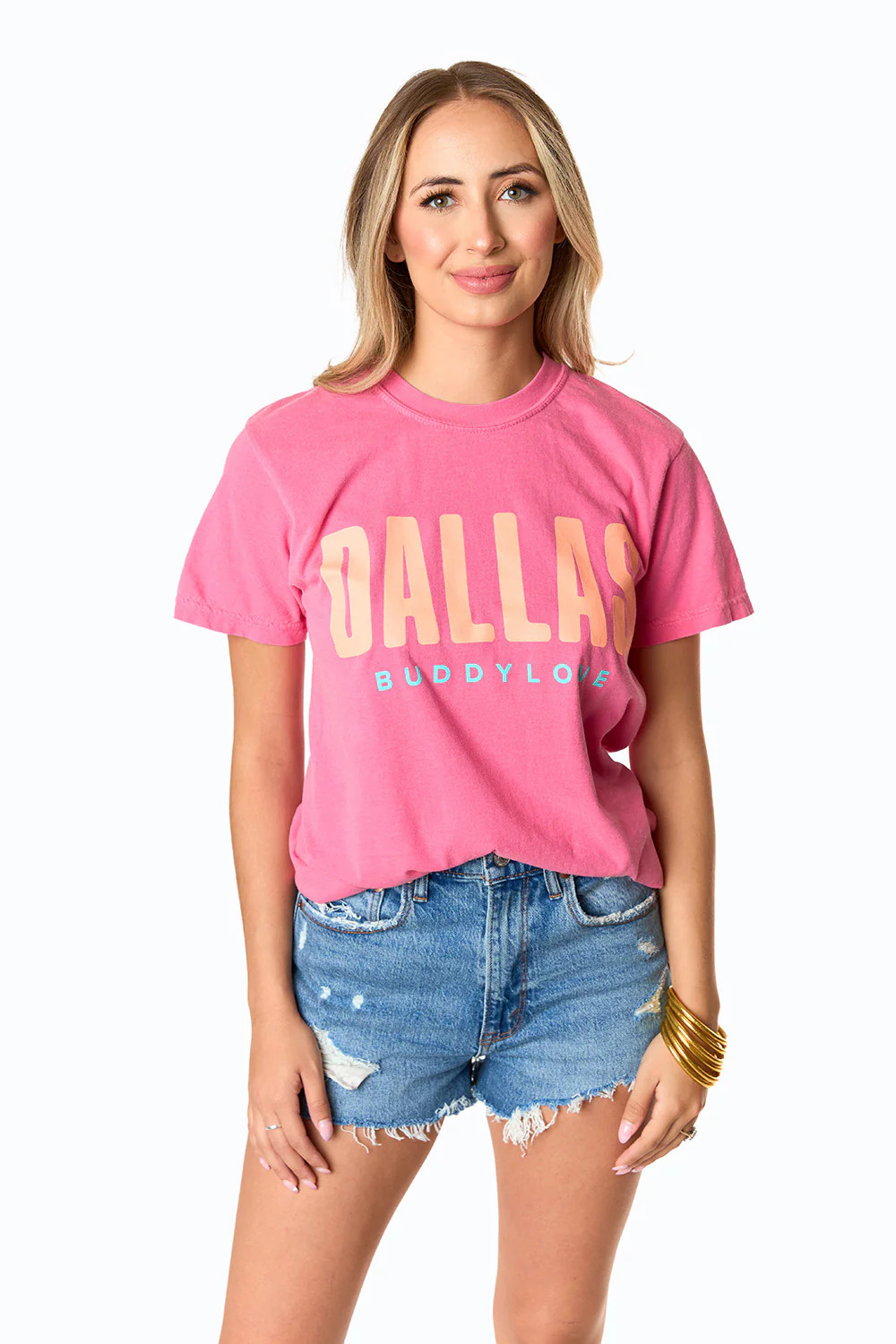 BuddyLove X Comfort Colors | Dallas Graphic Tee | Crunchberry | BuddyLove